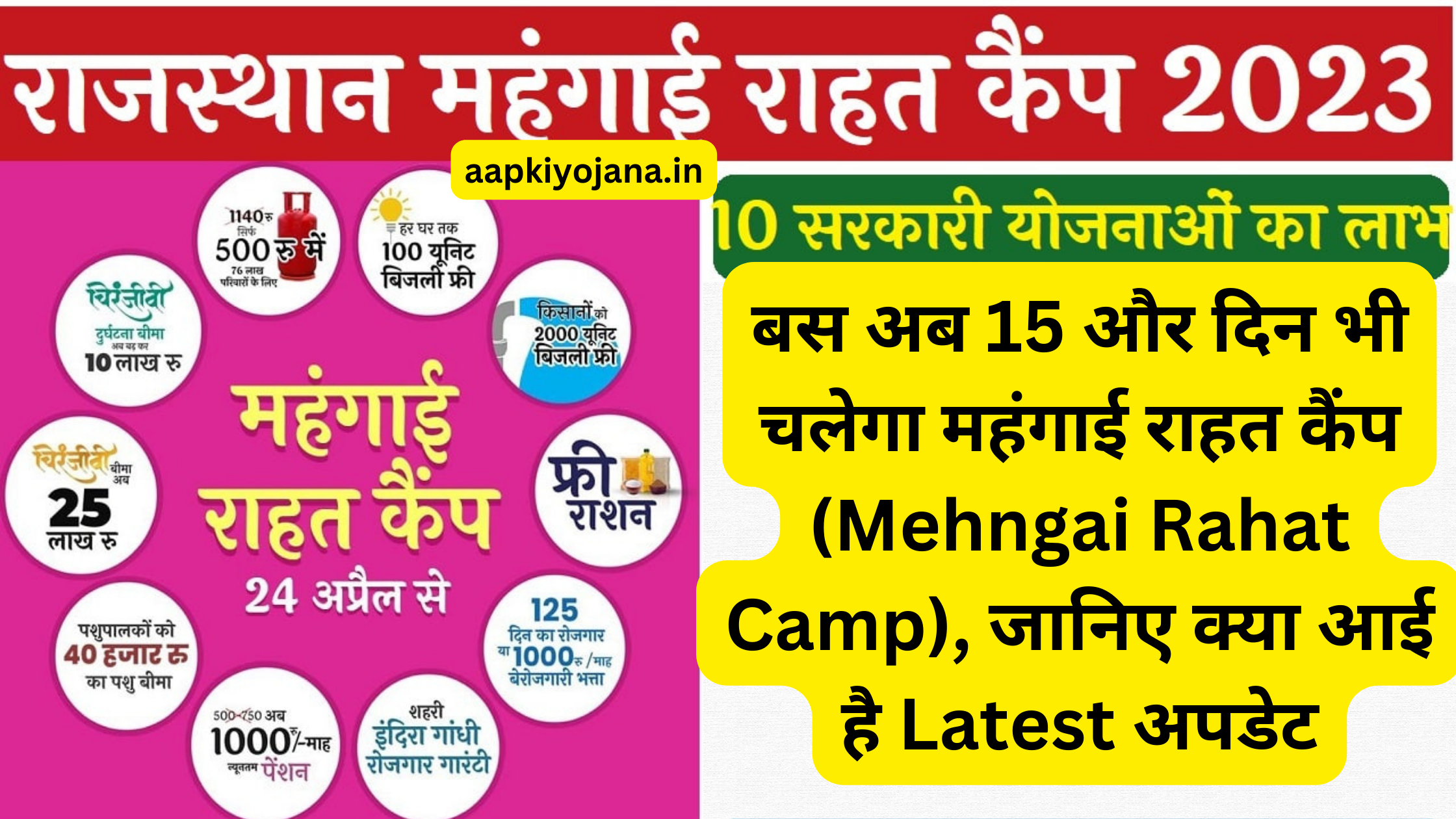 बस अब 15 और दिन भी चलेगा महंगाई राहत कैंप (Mehngai Rahat Camp), जानिए क्या आई है Latest अपडेट